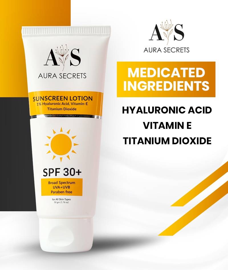 SPF 30+ Sunscreen Lotion